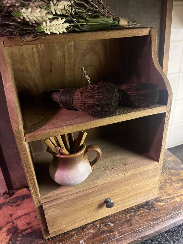 houten kastje met laatje - Afbeelding 3