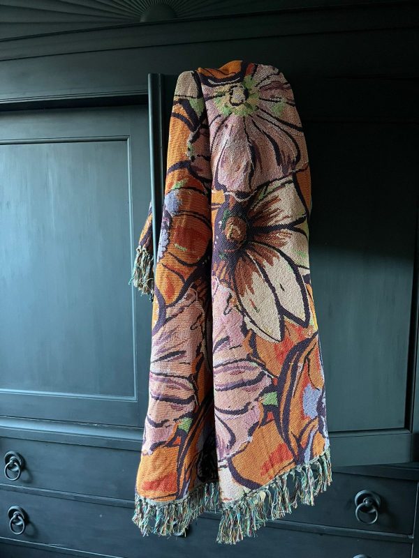Imbarro mooi bloemen plaid