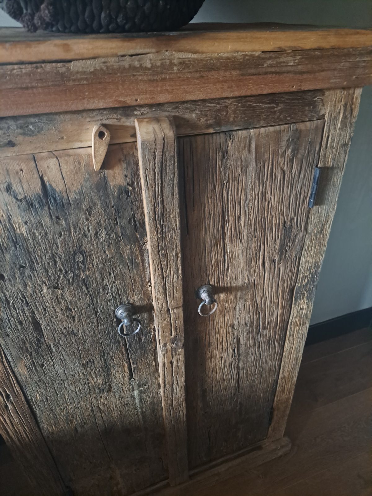 truckwood oud houten kast sober,landelijk - Afbeelding 4