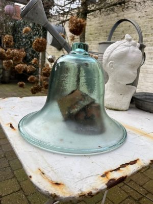 glazen tuin cloche vintage,brocant